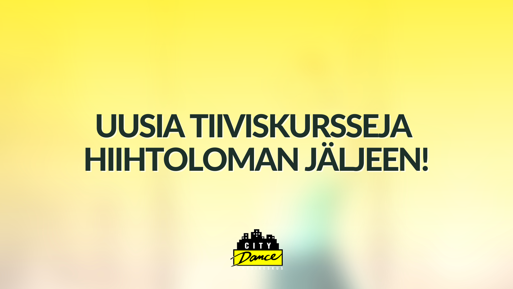 Uusia tiiviskursseja