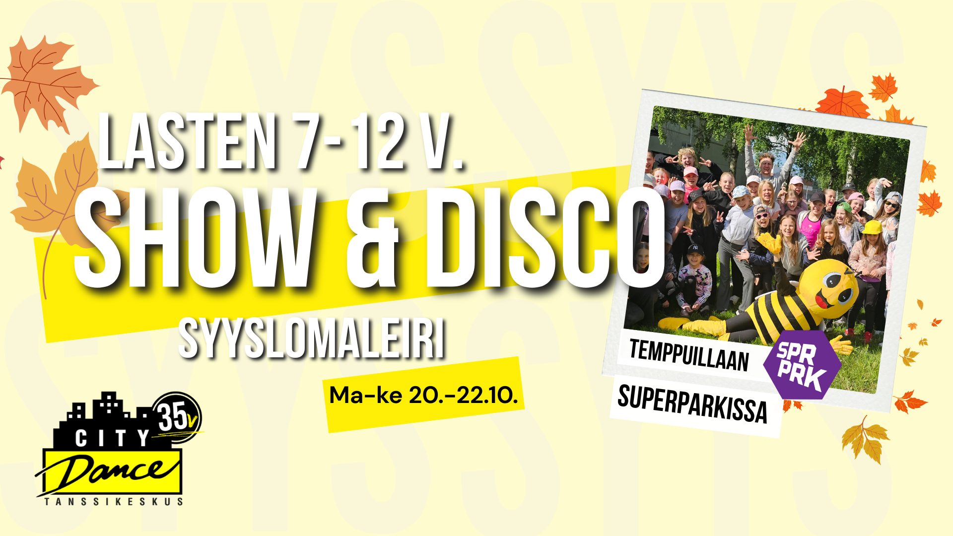 Paljon toivottu 7-12V syysloman leiri nyt varattavissa!