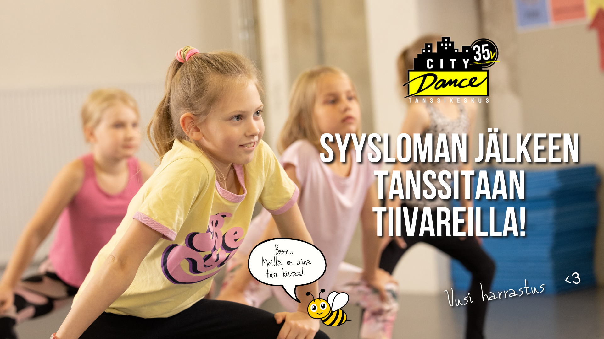 Uudet tiiviskurssit starttaavat syysloman jälkeen